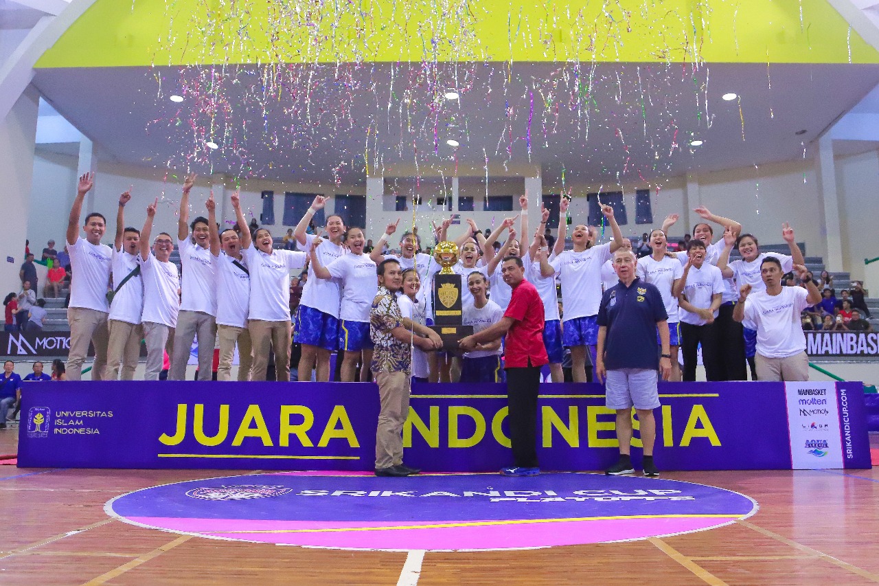 MERPATI BALI JUARA KOMPETISI BASKET PUTRI SRIKANDI CUP 2019